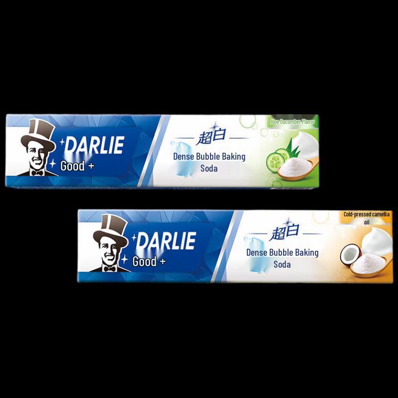 Darlie All-in-One Whitening Toothpaste with Baking Soda, Aloe Vera & Cucumber
Darlie All-in-One Whitening Toothpaste with Baking Soda, Aloe Vera & Cucumber