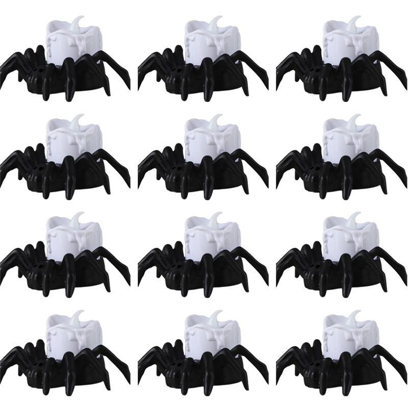 ABUL-LED Candle Light Spider Light For Home Bar Haunted House Halloween Decoration Horror Props білий
ABUL-LED Candle Light Spider Light For Home Bar Haunted House Halloween Decoration Horror Props білий