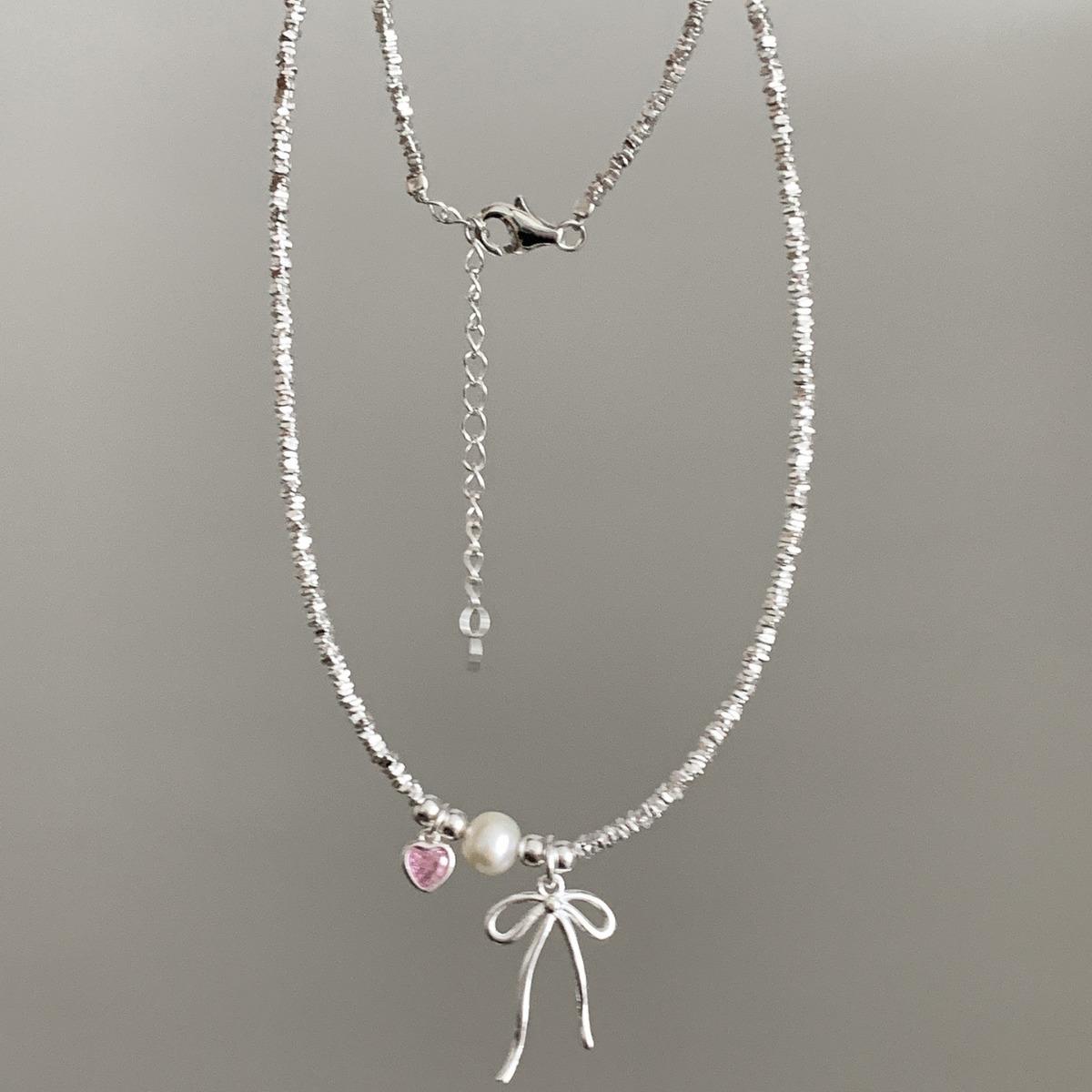 Ожерелье из натурального жемчуга Broken Silver, женское, летнее, в стиле балета, с розовыми бриллиантами, с цепочкой на ключицу, High Sense copper
Ожерелье из натурального жемчуга Broken Silver, женское, летнее, в стиле балета, с розовыми бриллиантами, с цепочкой на ключицу, High Sense copper