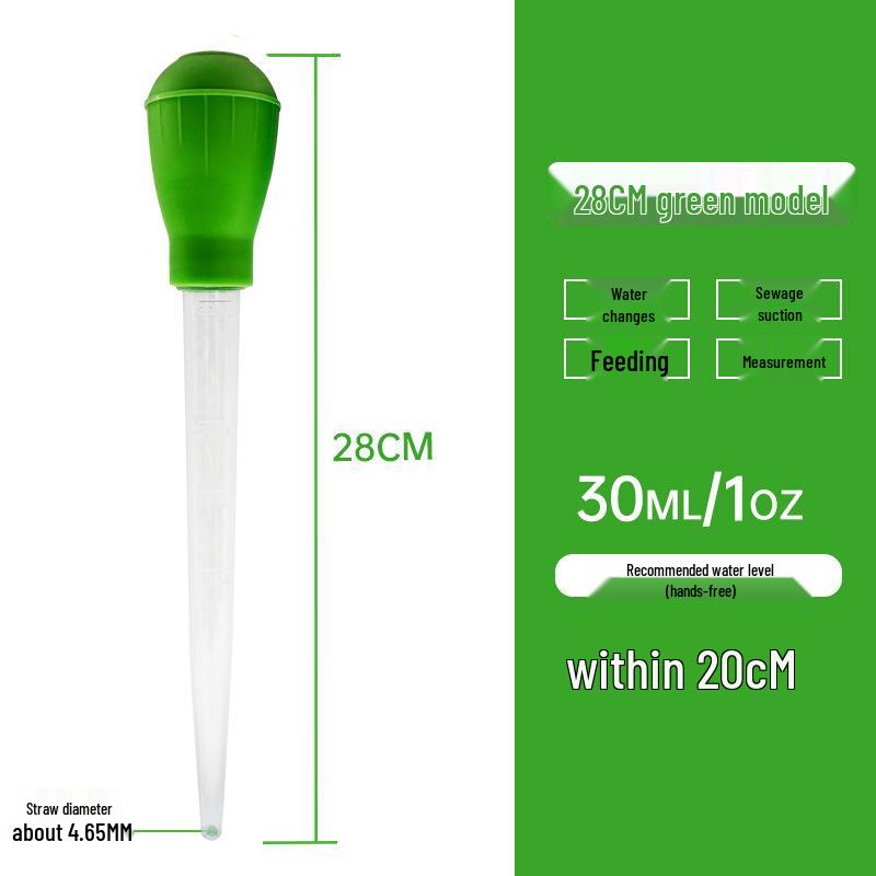 Turtle and Fish Tank Feces Suction Tool & Water Change Straw
Turtle and Fish Tank Feces Suction Tool & Water Change Straw