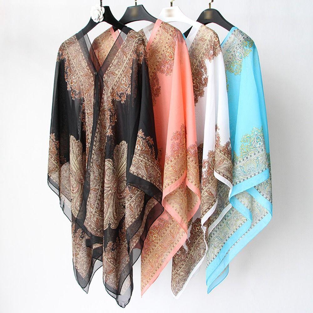 Bohemian Style Floral Bikini Cover Sunscreen Scarf Chiffon Scarf Korean Style Shawl Female Wraps розовый
Bohemian Style Floral Bikini Cover Sunscreen Scarf Chiffon Scarf Korean Style Shawl Female Wraps розовый