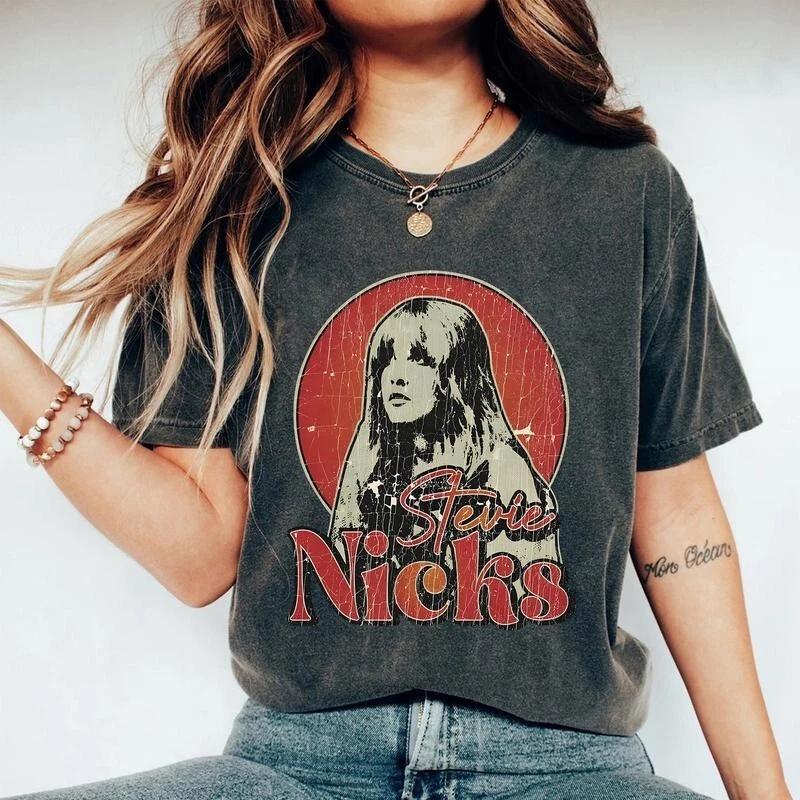 Stevie Nicks Retro Album Tshirt 90s Retro Style Womens Tshirt Summer New Retro Unisex Casual Fashion Cotton Tshirt 4XL
Stevie Nicks Retro Album Tshirt 90s Retro Style Womens Tshirt Summer New Retro Unisex Casual Fashion Cotton Tshirt 4XL