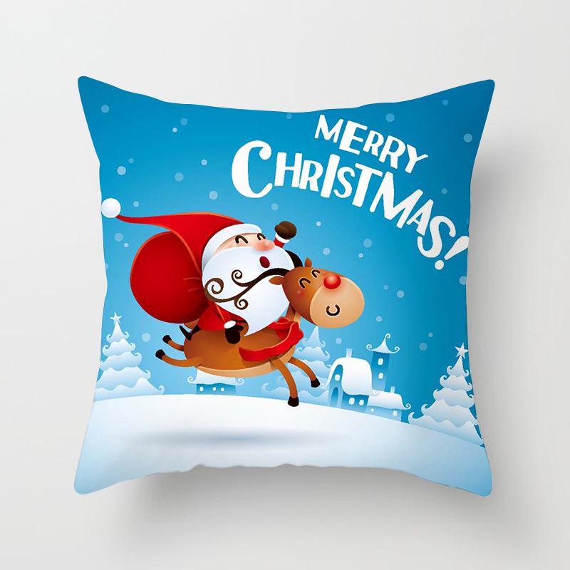 Santa Elk Peach Velvet Cushion Cover Holiday Home Decor Office Sofa Cushion Cover Soft 45*45cm
Santa Elk Peach Velvet Cushion Cover Holiday Home Decor Office Sofa Cushion Cover Soft 45*45cm