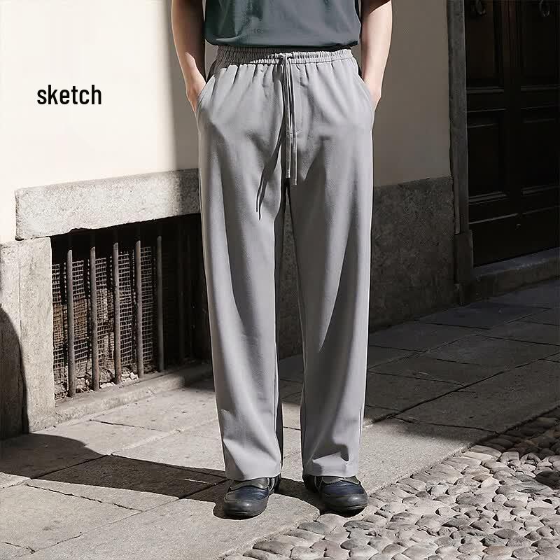 Men s Loose Fit Straight-Leg Knitted Casual Pants XL
Men s Loose Fit Straight-Leg Knitted Casual Pants XL