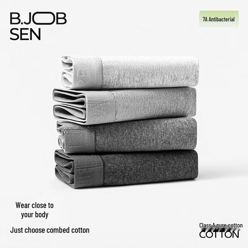 B.JOBSEN Men s Cotton Boxer Briefs (2-Pack) XXL
B.JOBSEN Men s Cotton Boxer Briefs (2-Pack) XXL