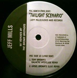 12inch Record JEFF MILLS - Twilight Scenario NSC9 NSC Records 2003 US Dance & Electronica Used
12inch Record JEFF MILLS - Twilight Scenario NSC9 NSC Records 2003 US Dance & Electronica Used