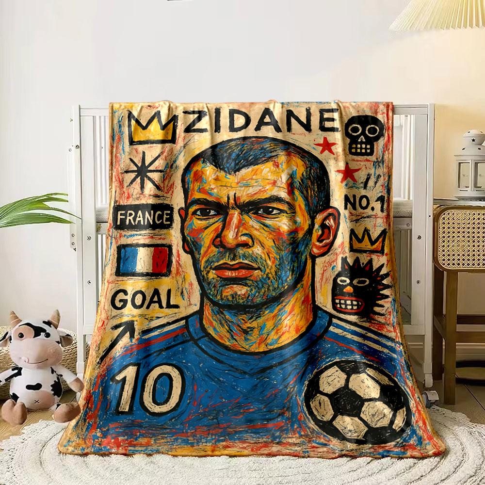 The pattern includes symbols, text, and soccer-themed imagery with bold colors. for all seasons blanket lunch break throw gift 80cm x 120cm
The pattern includes symbols, text, and soccer-themed imagery with bold colors. for all seasons blanket lunch break throw gift 80cm x 120cm