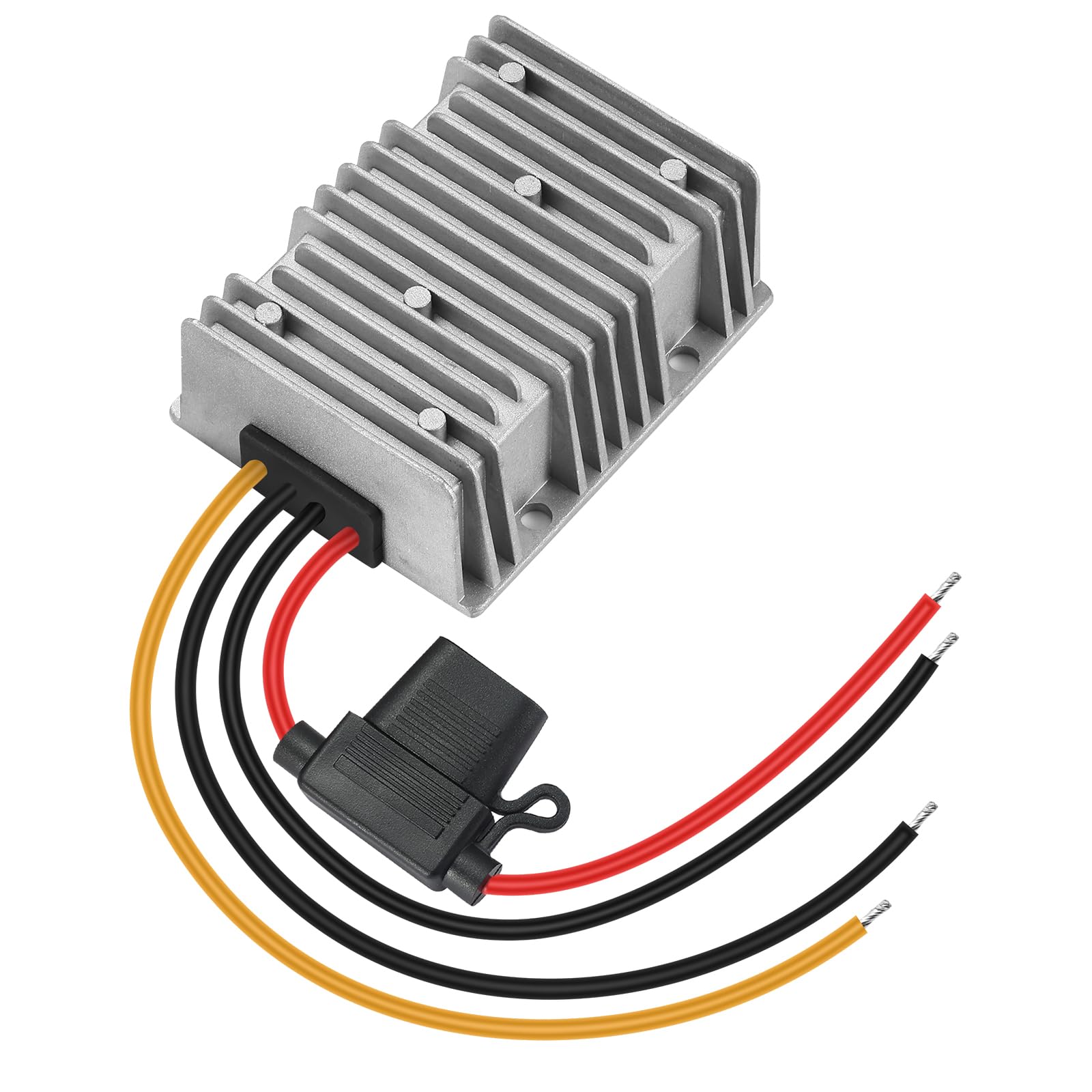 Регулятор постійного струму на 12 В, 20 A, 240 Вт, водонепроникний запобіжник і регулятор постійного струму на 12 В з перетворювачем живлення. 
Регулятор постійного струму на 12 В, 20 A, 240 Вт, водонепроникний запобіжник і регулятор постійного струму на 12 В з перетворювачем живлення.