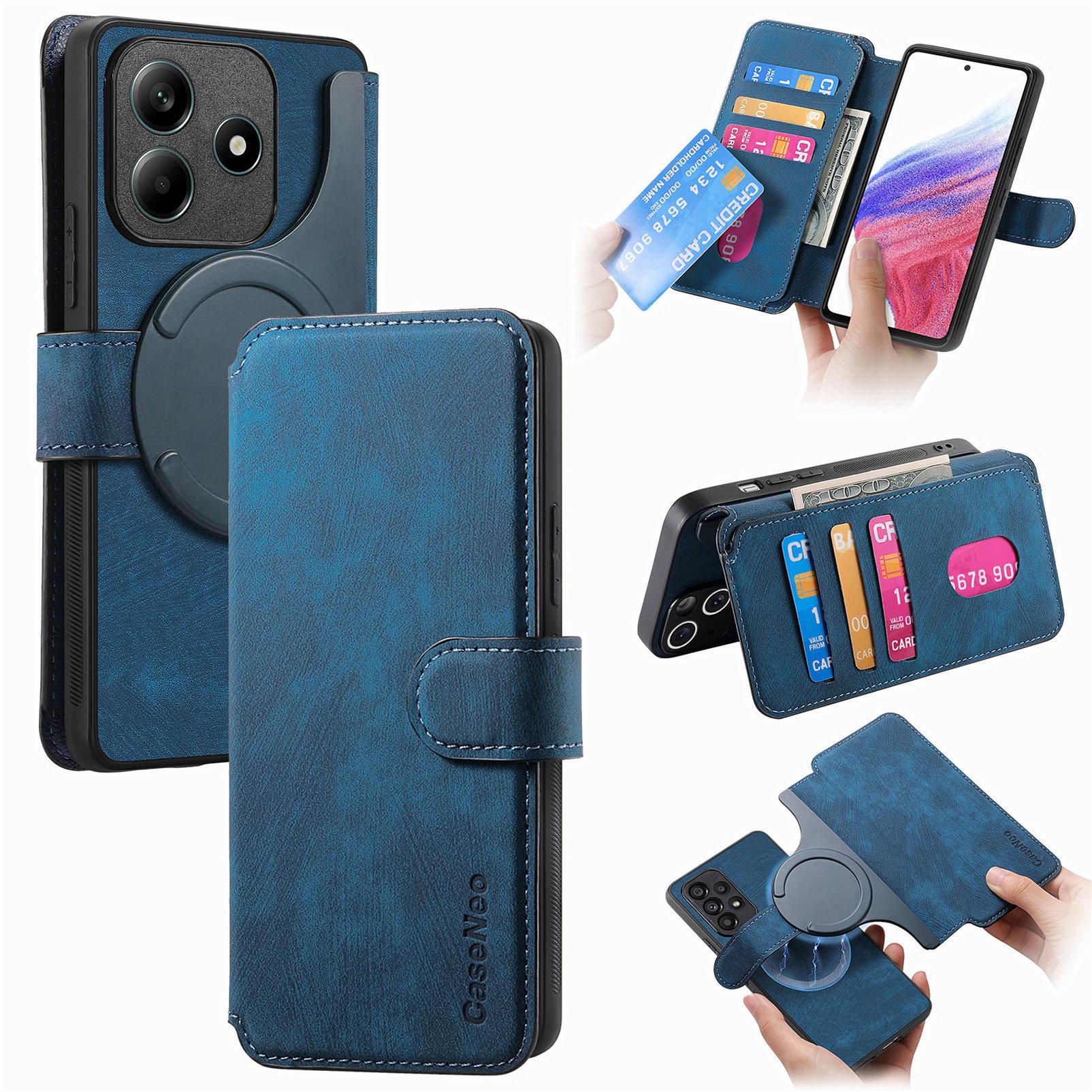For Xiaomi Redmi Note 14 5G Magnetic Case CASENEO Detachable Leather Phone Wallet Cover Dark Blue
For Xiaomi Redmi Note 14 5G Magnetic Case CASENEO Detachable Leather Phone Wallet Cover Dark Blue