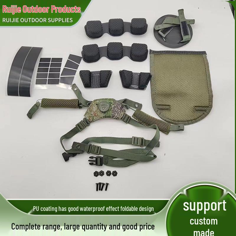 Kevlar Helmet Liner Suspension & Velcro Pad Set - Adjustable, Removable, 19-Piece. Ink Cloud Summer
Kevlar Helmet Liner Suspension & Velcro Pad Set - Adjustable, Removable, 19-Piece. Ink Cloud Summer