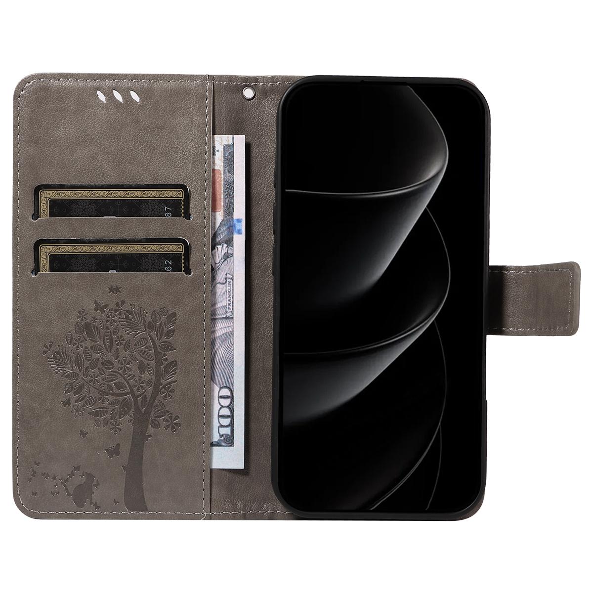 For iPhone 17 Pro Max Phone Case with Stand Cat Tree Pattern Leather Wallet Mobile Cover Coffee
For iPhone 17 Pro Max Phone Case with Stand Cat Tree Pattern Leather Wallet Mobile Cover Coffee