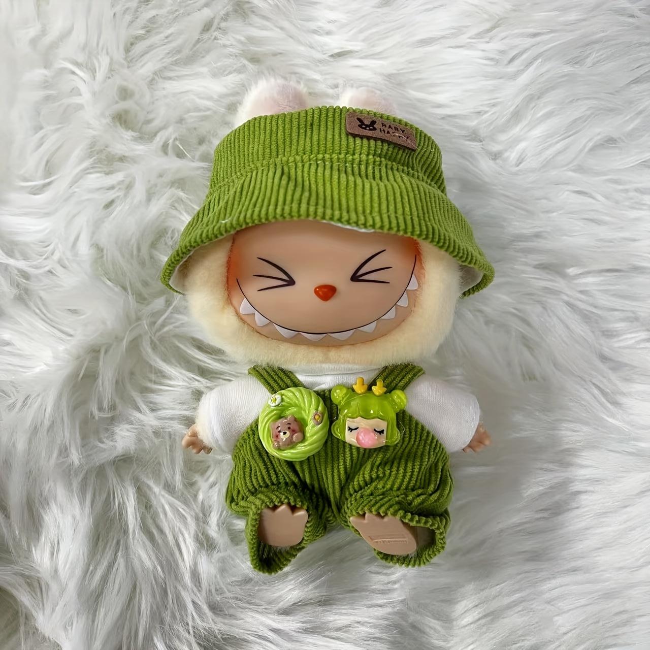 3pcs Cute Bunny Themed Suspender Set for 17cm Dolls Includes Pink Fisherman Hat, Base Coat,Polyester Material,Doll Clothes коричневый
3pcs Cute Bunny Themed Suspender Set for 17cm Dolls Includes Pink Fisherman Hat, Base Coat,Polyester Material,Doll Clothes коричневый