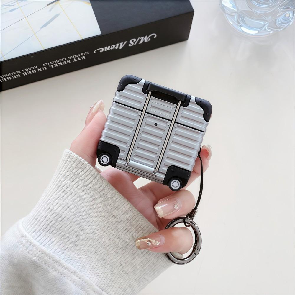 Противоударный чехол для наушников-чемодана, индивидуальный чехол для наушников для Airpods 4 3 2 Pro Airpods pro/pro2 серебряный
Противоударный чехол для наушников-чемодана, индивидуальный чехол для наушников для Airpods 4 3 2 Pro Airpods pro/pro2 серебряный