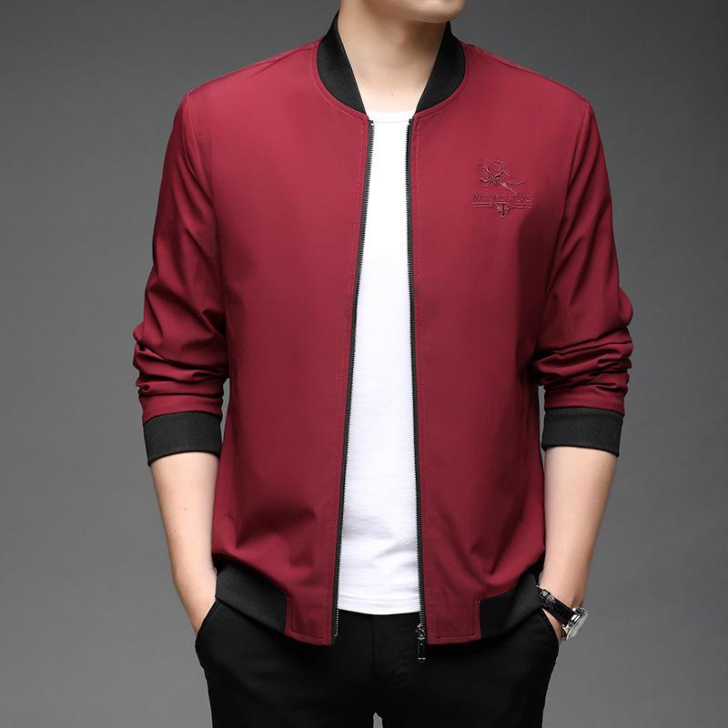 Men s Embroidered Baseball Jacket: Trendy, Lightweight Fashion for Spring & Autumn XXL
Men s Embroidered Baseball Jacket: Trendy, Lightweight Fashion for Spring & Autumn XXL