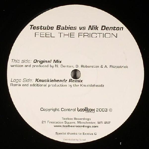 12inch Record TESTUBE BABIES, NIK DENTON - Feel The Friction TB05 Toolbox Recordi 2003 UK Dance & Electronica Used
12inch Record TESTUBE BABIES, NIK DENTON - Feel The Friction TB05 Toolbox Recordi 2003 UK Dance & Electronica Used