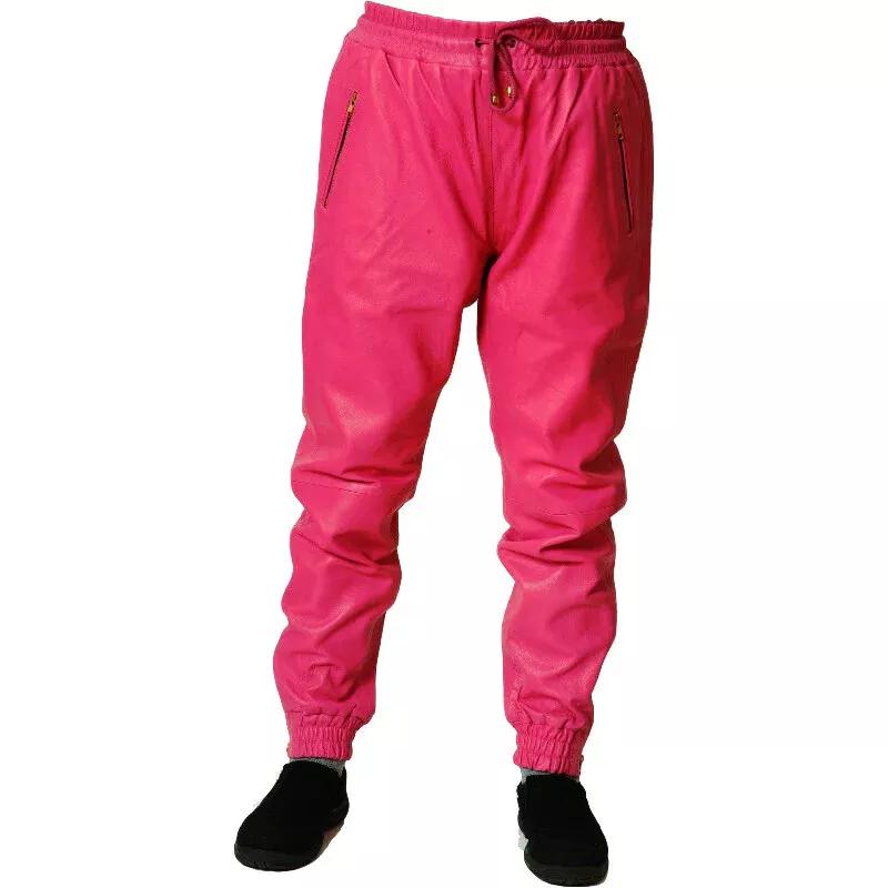 Высококачественные брюки Розовые штаны для ношения Мужские джоггеры Настоящие трековые Кожа ягненка 42 розовый
Высококачественные брюки Розовые штаны для ношения Мужские джоггеры Настоящие трековые Кожа ягненка 42 розовый