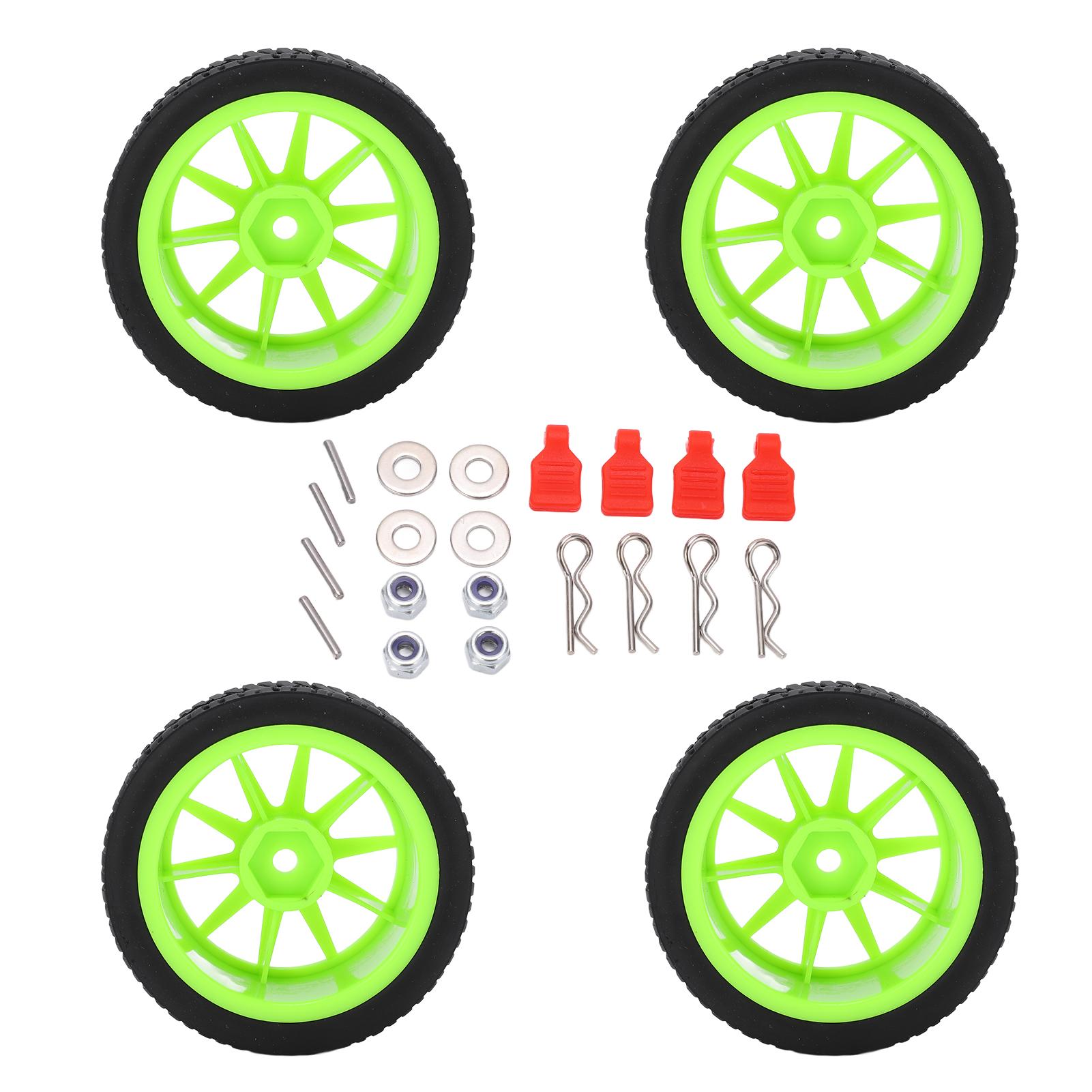 4Pcs RC Rubber Tires 65mm Car Tyres Wheels Strong Friction for WLToys 144001 RC 114 Off Road
4Pcs RC Rubber Tires 65mm Car Tyres Wheels Strong Friction for WLToys 144001 RC 114 Off Road