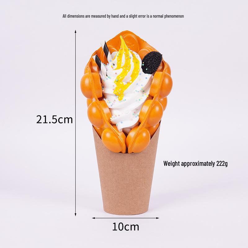 Hong Kong Style Egg Waffle Fruit Dessert Display
Hong Kong Style Egg Waffle Fruit Dessert Display