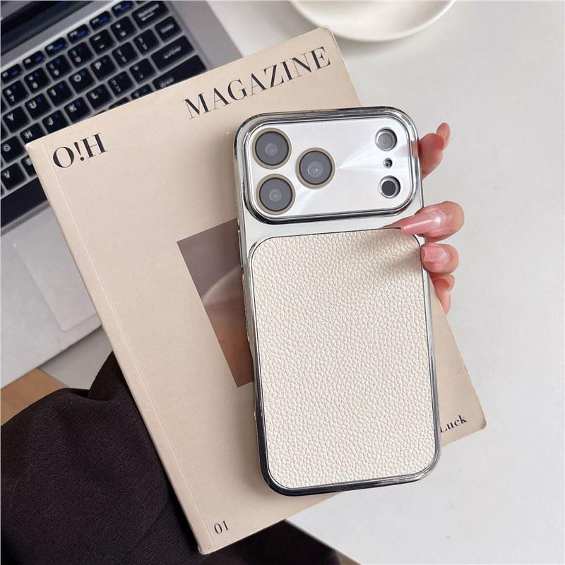 Minimalist Lychee Grain iPhone 17 Case with Large Window & Full Coverage CD Grain Lens Protection for Apple 16. iPhone 17 Pro белый
Minimalist Lychee Grain iPhone 17 Case with Large Window & Full Coverage CD Grain Lens Protection for Apple 16. iPhone 17 Pro белый