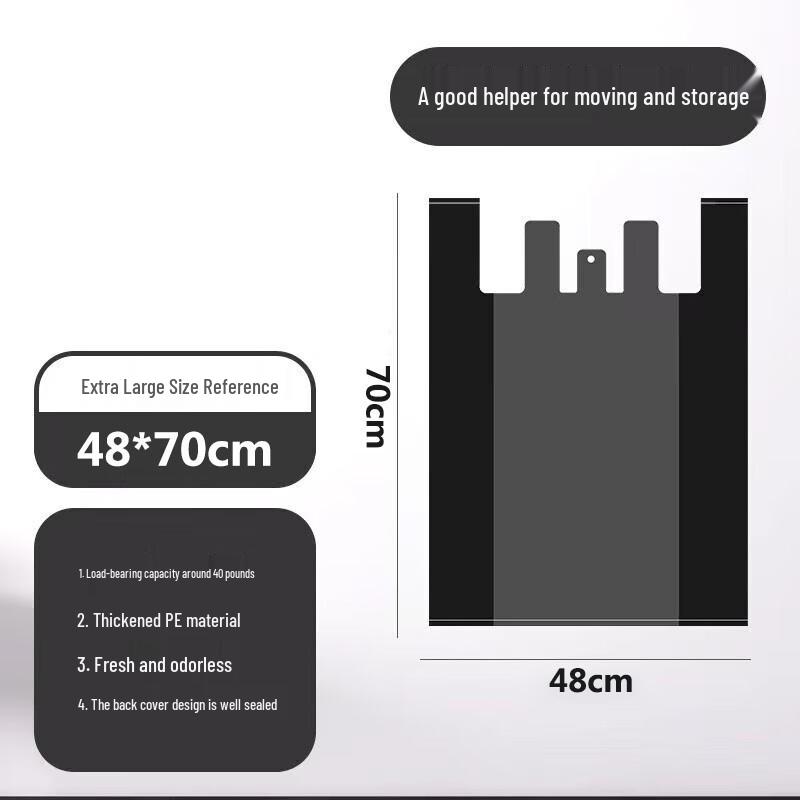 Yu Chu Heavy-Duty Black Plastic Packing Bags
Yu Chu Heavy-Duty Black Plastic Packing Bags