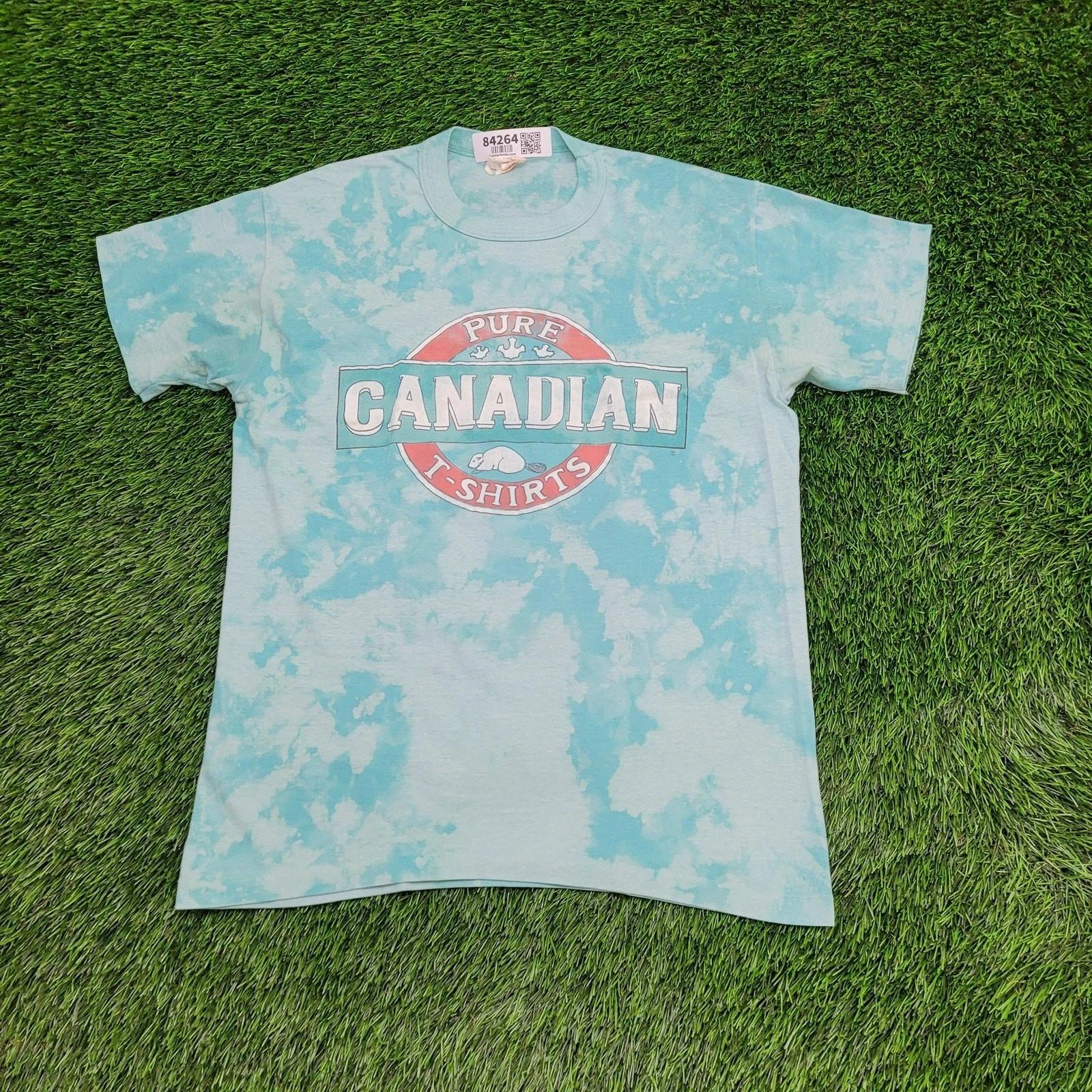 Vintage 90s Canada Canadian Shirt S/M 19x25 Beaver Bleached S
Vintage 90s Canada Canadian Shirt S/M 19x25 Beaver Bleached S