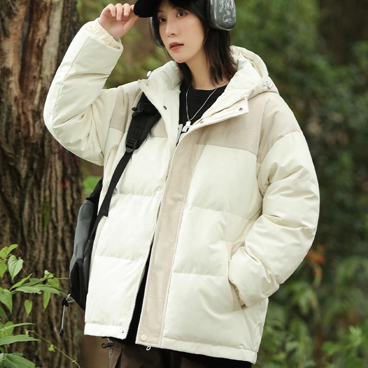Fashion light down jacket women s winter 2024 new thickened warm splicing hooded couple jacket bread jacket S
Fashion light down jacket women s winter 2024 new thickened warm splicing hooded couple jacket bread jacket S
