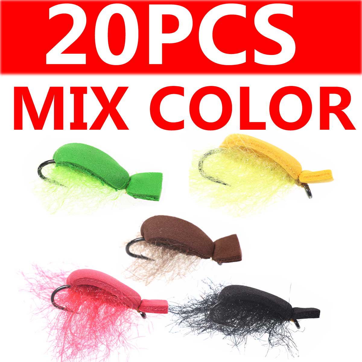 20 шт. плавающие пенопластовые жуки, сухая рыба, форель, мушки для рыбалки, искусственные наживки Pesca, насекомые, рыбная приманка, колючий крючок, размер 12
20 шт. плавающие пенопластовые жуки, сухая рыба, форель, мушки для рыбалки, искусственные наживки Pesca, насекомые, рыбная приманка, колючий крючок, размер 12