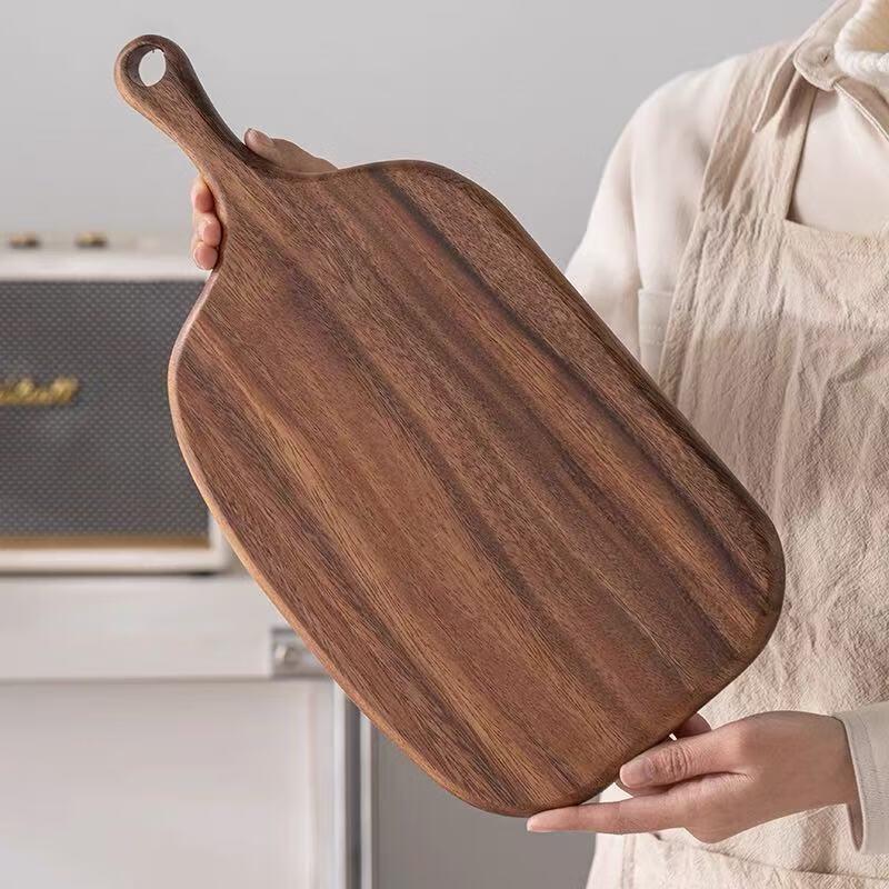 WY Solid Wood Walnut Serving Plate & Tray Small Tilted Multi-use Plate
WY Solid Wood Walnut Serving Plate & Tray Small Tilted Multi-use Plate