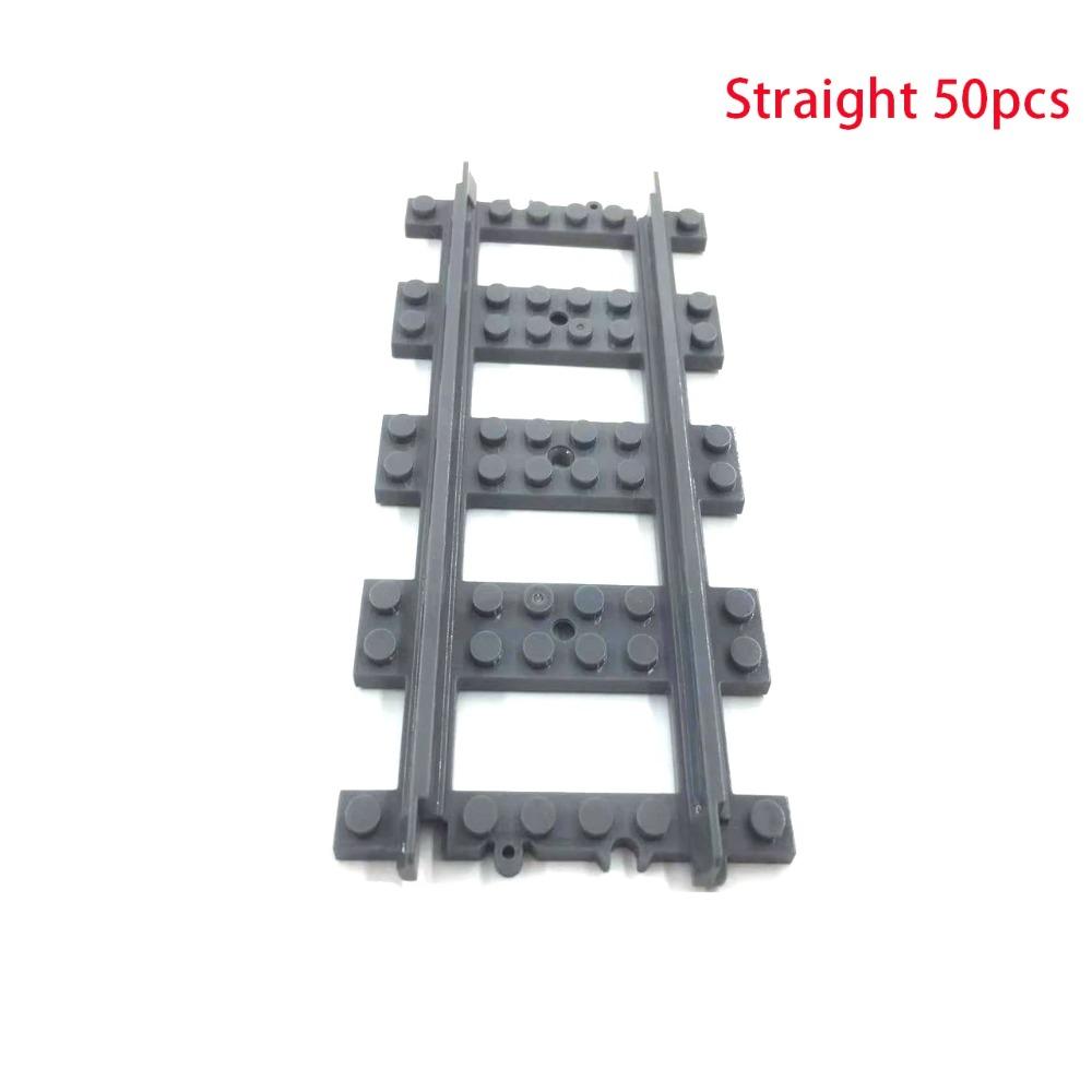 50Pcs/Lot City Trains Train Track Rail Straight Rails Technical Building Blocks Set Bricks Model Kids Classic Toys For Children
50Pcs/Lot City Trains Train Track Rail Straight Rails Technical Building Blocks Set Bricks Model Kids Classic Toys For Children