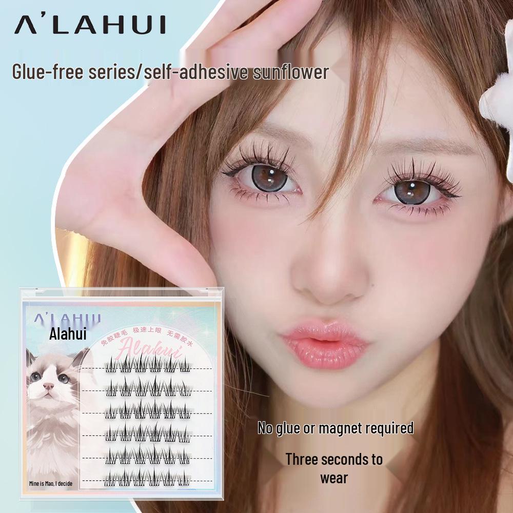 Alahui Glue-Free Sunflower False Eyelashes - 36 Clusters, Easy for Beginners, No Glue or Removal Needed Glue-free Sunflower
Alahui Glue-Free Sunflower False Eyelashes - 36 Clusters, Easy for Beginners, No Glue or Removal Needed Glue-free Sunflower