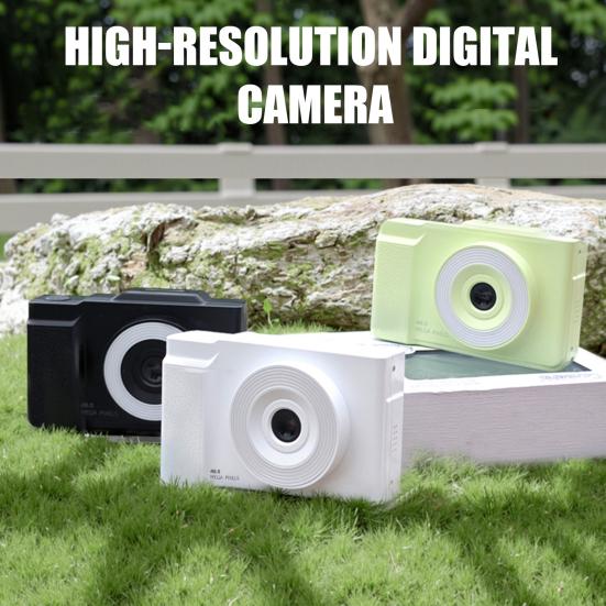 48MP Digital Camera with LED Fill Light 180-Degree Flip Screen Compact Design Portable Camera Vlogging Recorder чорний
48MP Digital Camera with LED Fill Light 180-Degree Flip Screen Compact Design Portable Camera Vlogging Recorder чорний