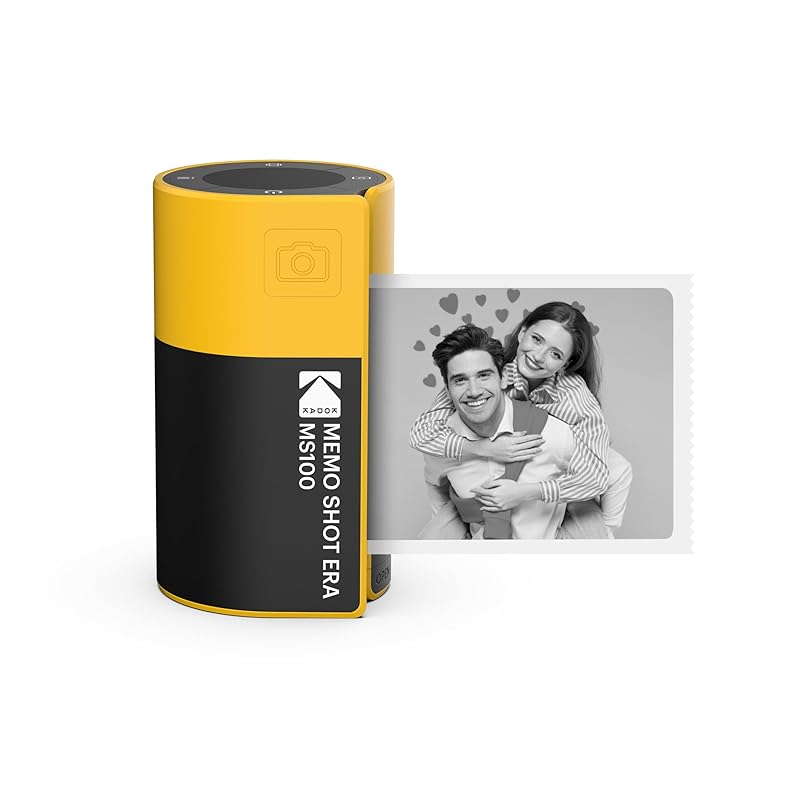 kodak KODAK Memo Shot ERA Toy instant digital camera, label printer (yellow, Camera body + 1 roll)
kodak KODAK Memo Shot ERA Toy instant digital camera, label printer (yellow, Camera body + 1 roll)