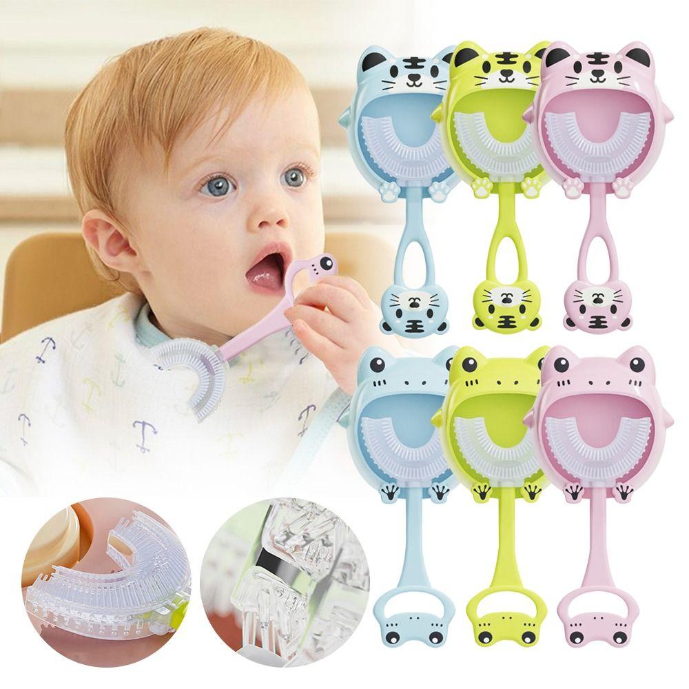 Cleaning Oral Care A Dent Enfant Tooth Brush Cleaning Brosse U Shape Toothbrush Teeth Clean Brush Blue-frog
Cleaning Oral Care A Dent Enfant Tooth Brush Cleaning Brosse U Shape Toothbrush Teeth Clean Brush Blue-frog