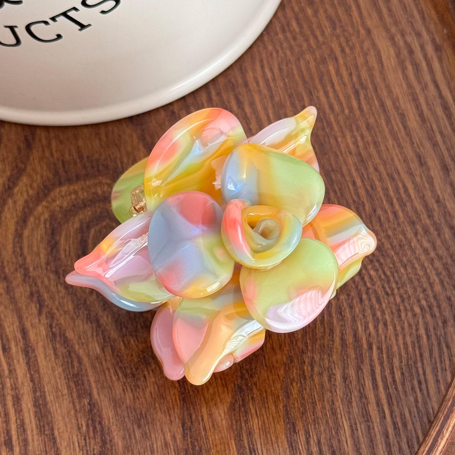Delicate Hair Decor Fashionable Head Ornament for Ladies Casual Party and Daily Hairstyle Arrangement Acetate Flower Clip
Delicate Hair Decor Fashionable Head Ornament for Ladies Casual Party and Daily Hairstyle Arrangement Acetate Flower Clip