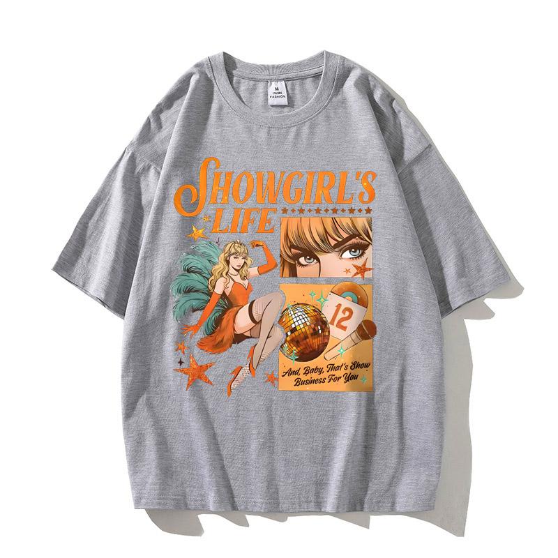 High Quality Cotton The Life of A Showgirl Tshirts New Album 2025 Tees TS Gift for Fan Clothing Summer Fashion Unisex Women Top 4XL
High Quality Cotton The Life of A Showgirl Tshirts New Album 2025 Tees TS Gift for Fan Clothing Summer Fashion Unisex Women Top 4XL