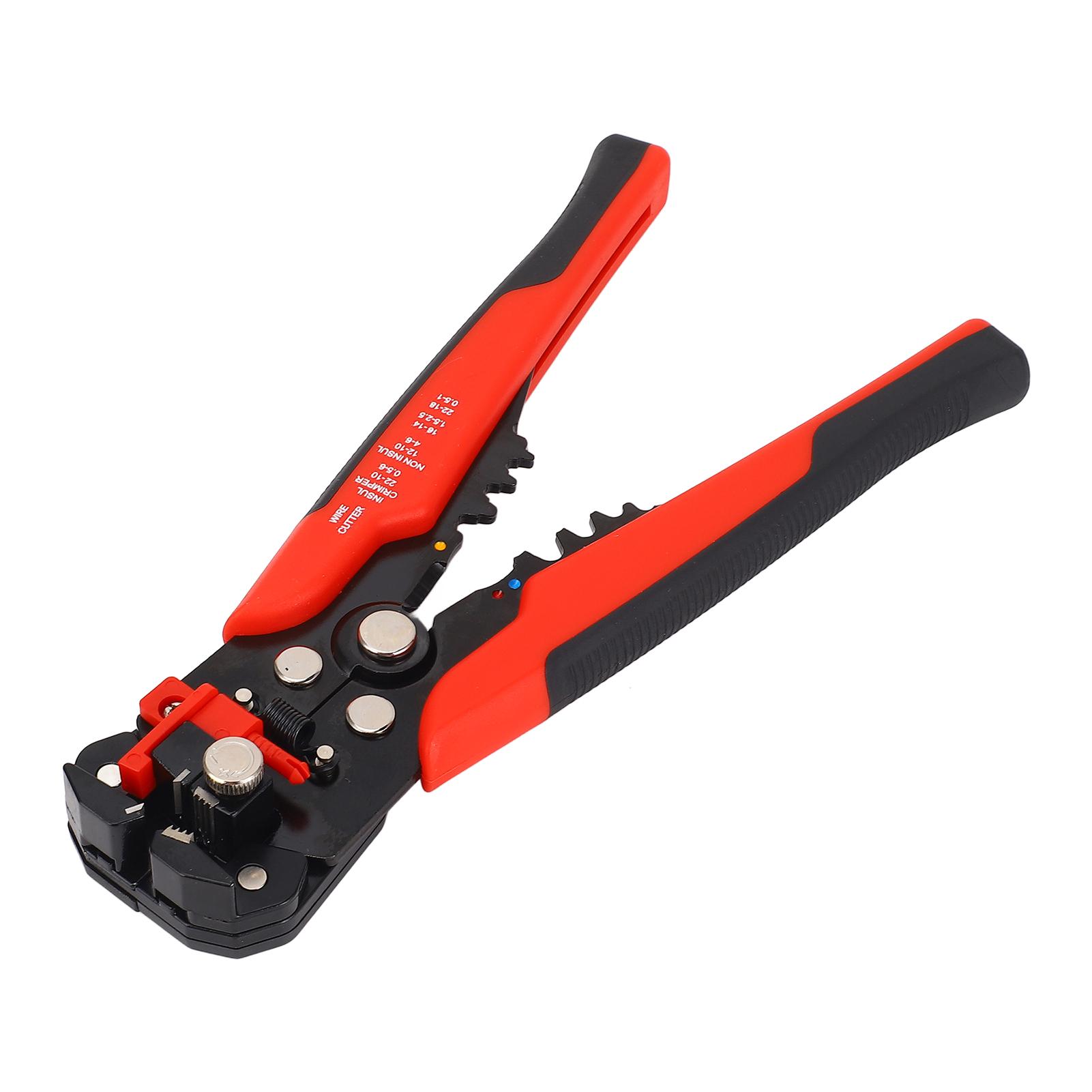 5 in 1 Automatic Wire Stripper Steel TPR Multifunctional Wire Cutter Crimping Tool for Electrical Connectors
5 in 1 Automatic Wire Stripper Steel TPR Multifunctional Wire Cutter Crimping Tool for Electrical Connectors