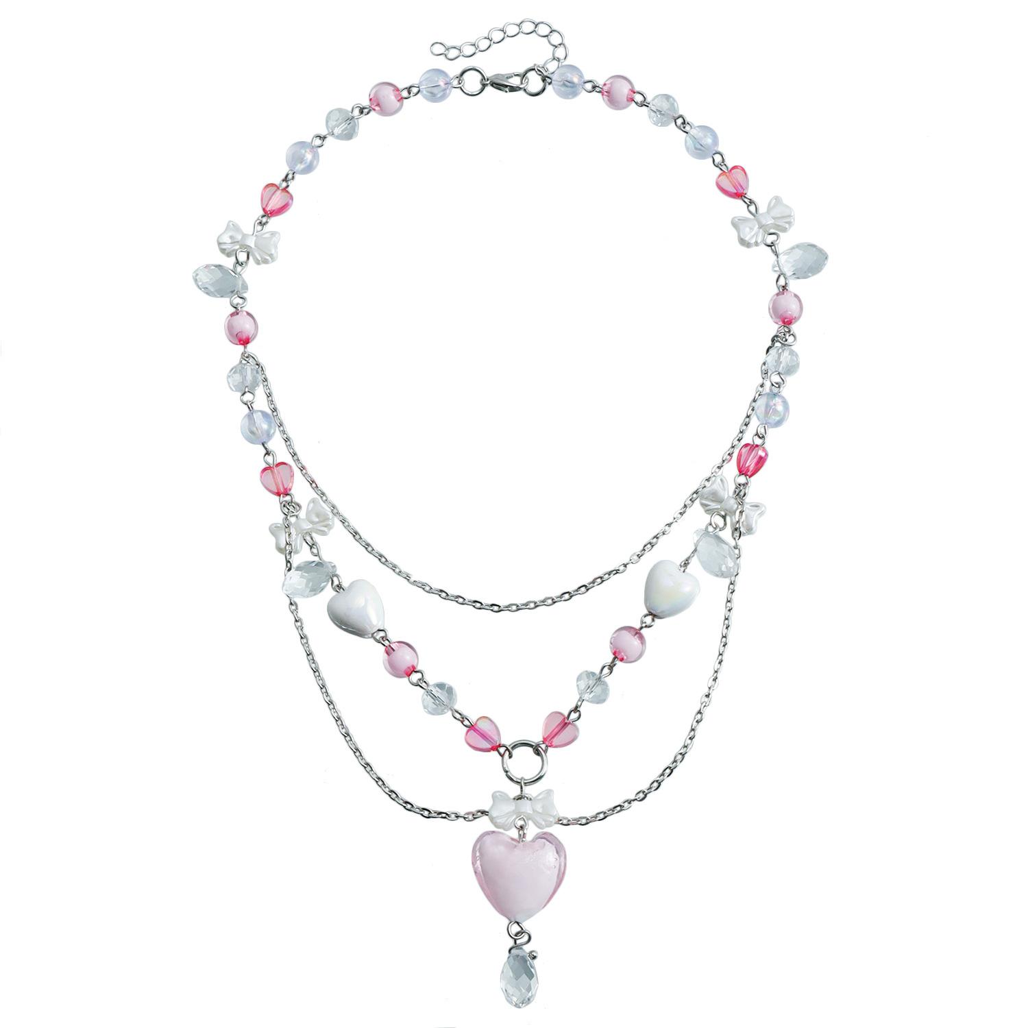 Accessories, Spice Girl Beaded Y2K Necklace, Love Imitation Pearl Bow Choker Necklace.
Accessories, Spice Girl Beaded Y2K Necklace, Love Imitation Pearl Bow Choker Necklace.