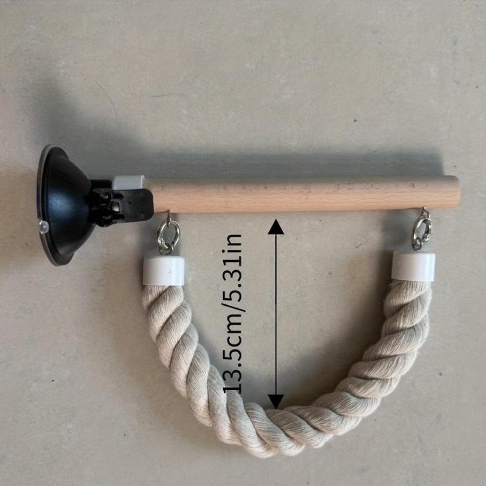 Bite Resistant Parrot Climbing Perch Suction Cup Hanging Bird Ladder Cage Accessories A
Bite Resistant Parrot Climbing Perch Suction Cup Hanging Bird Ladder Cage Accessories A