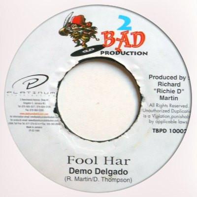 7inch Record DEMO DELGADO - Fool Har TBPD10002 2 Bad Productio 1999 Jamaica Reggae, Ska & Dub Used
7inch Record DEMO DELGADO - Fool Har TBPD10002 2 Bad Productio 1999 Jamaica Reggae, Ska & Dub Used