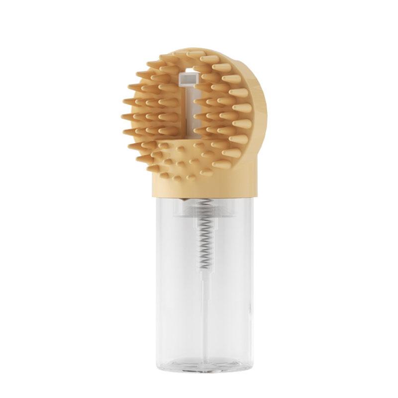 Pet bath brush foam bath Integrated silicone rubbing with Visible Bottle Massage Bath Detachable Cat Comb Dog Grooming Equipment жовтий
Pet bath brush foam bath Integrated silicone rubbing with Visible Bottle Massage Bath Detachable Cat Comb Dog Grooming Equipment жовтий