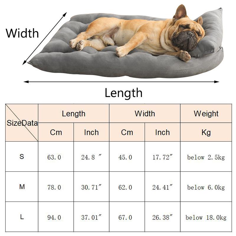 Multifunction Puppy Cat Dog Mat Bed Cushion Foldable Pet Beds for Small Medium Dogs Schnauzer Mascotas Sofa legowisko dla psa S светло-синий
Multifunction Puppy Cat Dog Mat Bed Cushion Foldable Pet Beds for Small Medium Dogs Schnauzer Mascotas Sofa legowisko dla psa S светло-синий