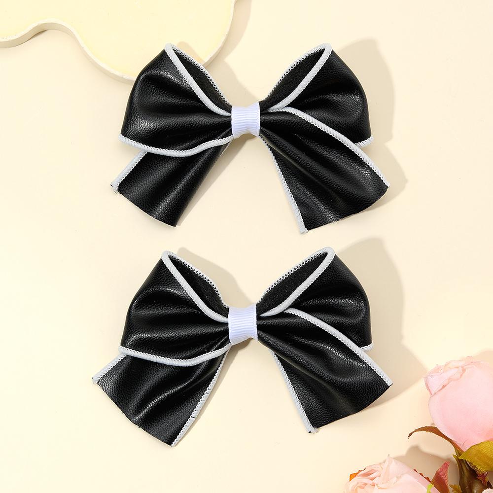 2 шт. Заколки для волос с бантом из натуральной кожи, элегантные ручной работы, модные универсальные аксессуары для волос для женщин, девушек, студенток
2 шт. Заколки для волос с бантом из натуральной кожи, элегантные ручной работы, модные универсальные аксессуары для волос для женщин, девушек, студенток