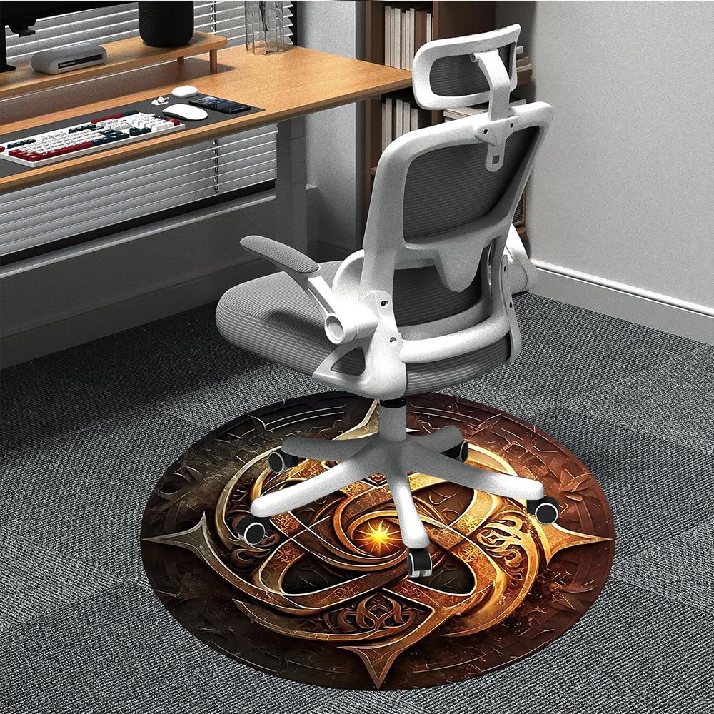 1pc Mystic Symbol Chair Carpet for Office Non-Slip, Machine Washable Rug for Office, Room - Holiday Decor, Machine Made yy251016092 80cm by 80cm
1pc Mystic Symbol Chair Carpet for Office Non-Slip, Machine Washable Rug for Office, Room - Holiday Decor, Machine Made yy251016092 80cm by 80cm