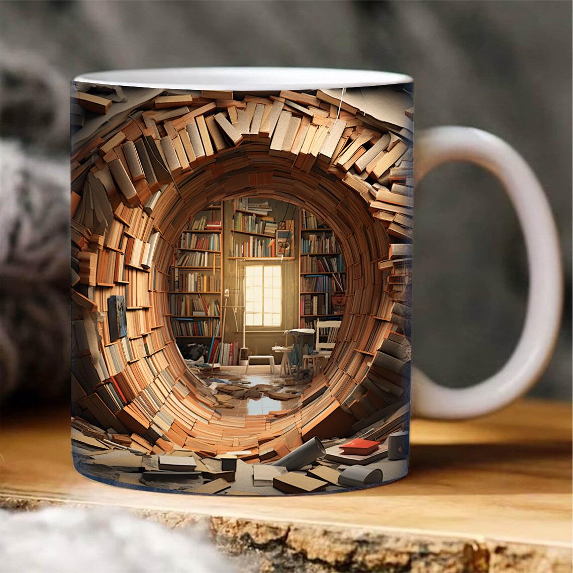 Керамічна чашка 3D Книжкова полиця - Креативна кавова чашка в стилі бібліотеки 301-400ml
Керамічна чашка 3D Книжкова полиця - Креативна кавова чашка в стилі бібліотеки 301-400ml