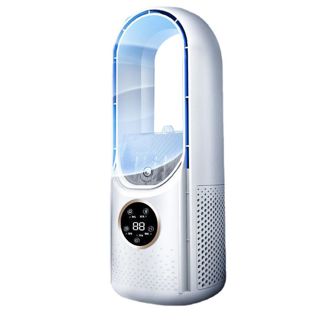 Personal Air Conditioner, Mini Cooling Fan With Timer Function, Wide Angle Air Inlet, 6 Adjustable Gears, LED Light White#0
Personal Air Conditioner, Mini Cooling Fan With Timer Function, Wide Angle Air Inlet, 6 Adjustable Gears, LED Light White#0