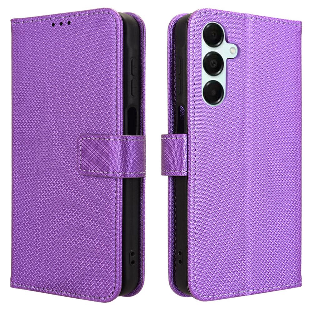 For Samsung Galaxy A16 5G/A16 4G Case PU Leather Diamond Texture Wallet Phone Cover Purple
For Samsung Galaxy A16 5G/A16 4G Case PU Leather Diamond Texture Wallet Phone Cover Purple