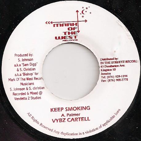 7inch Record VYBZ KARTEL / TORNADO - Keep Smoking / Every Where We Go NONE Mark Of The Wes 2003 Jamaica Reggae, Ska & Dub Used
7inch Record VYBZ KARTEL / TORNADO - Keep Smoking / Every Where We Go NONE Mark Of The Wes 2003 Jamaica Reggae, Ska & Dub Used