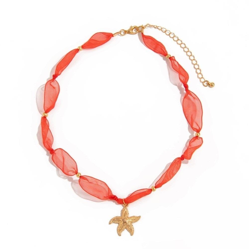 Подвеска в виде морской звезды Ожерелья для пляжного отдыха Вечеринка Ювелирные изделия Ожерелье с подвеской в виде раковины Пляж красный
Подвеска в виде морской звезды Ожерелья для пляжного отдыха Вечеринка Ювелирные изделия Ожерелье с подвеской в виде раковины Пляж красный