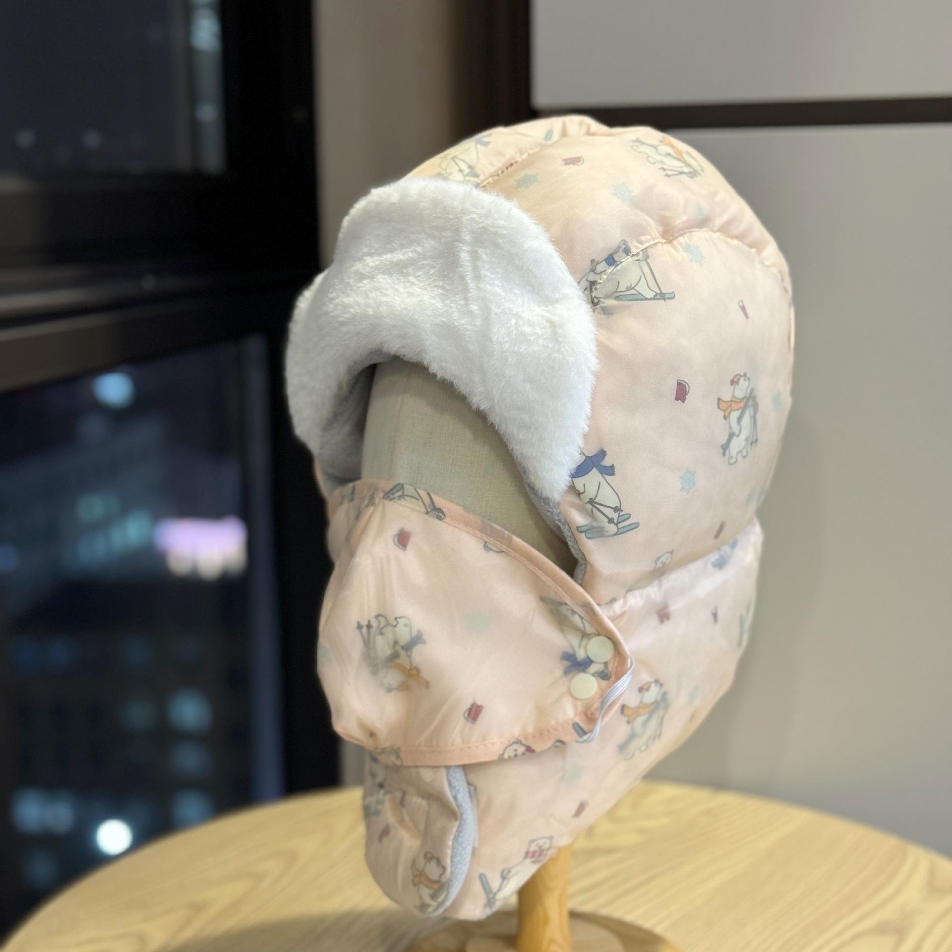 New Winter Cute Ski Bear Hat for Women, Thickened, Warm, Windproof, with Integrated Face Mask, Plush Lei Feng Hat, Trendy Adult54-60Average Size рожевий
New Winter Cute Ski Bear Hat for Women, Thickened, Warm, Windproof, with Integrated Face Mask, Plush Lei Feng Hat, Trendy Adult54-60Average Size рожевий