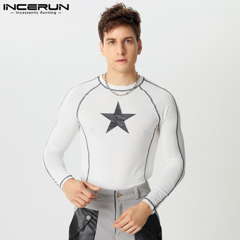 INCERUN Мужские футболки с круглым вырезом и длинным рукавом, повседневные эластичные топы с шитьем 2XL белый
INCERUN Мужские футболки с круглым вырезом и длинным рукавом, повседневные эластичные топы с шитьем 2XL белый